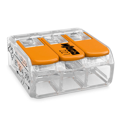 紧凑型导线连接器型号 221-413