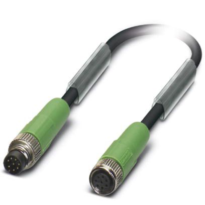 Sensor/actuator cable - SAC-8P-M 8MS/ 1,5-PUR/M 8FS - 140419