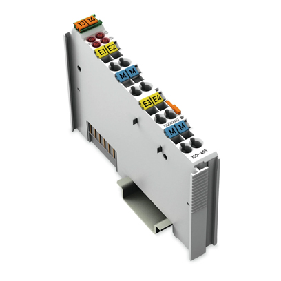 4-channel analog input-750-455