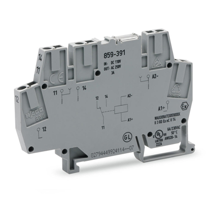 Relay module Nominal input voltage-859-391