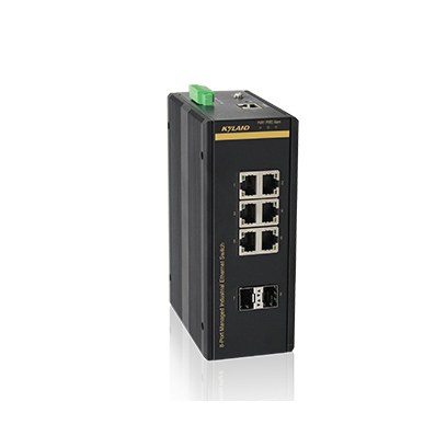 SICOM3008PN 8 口全千兆 网管型 Profinet 卡轨式东土交